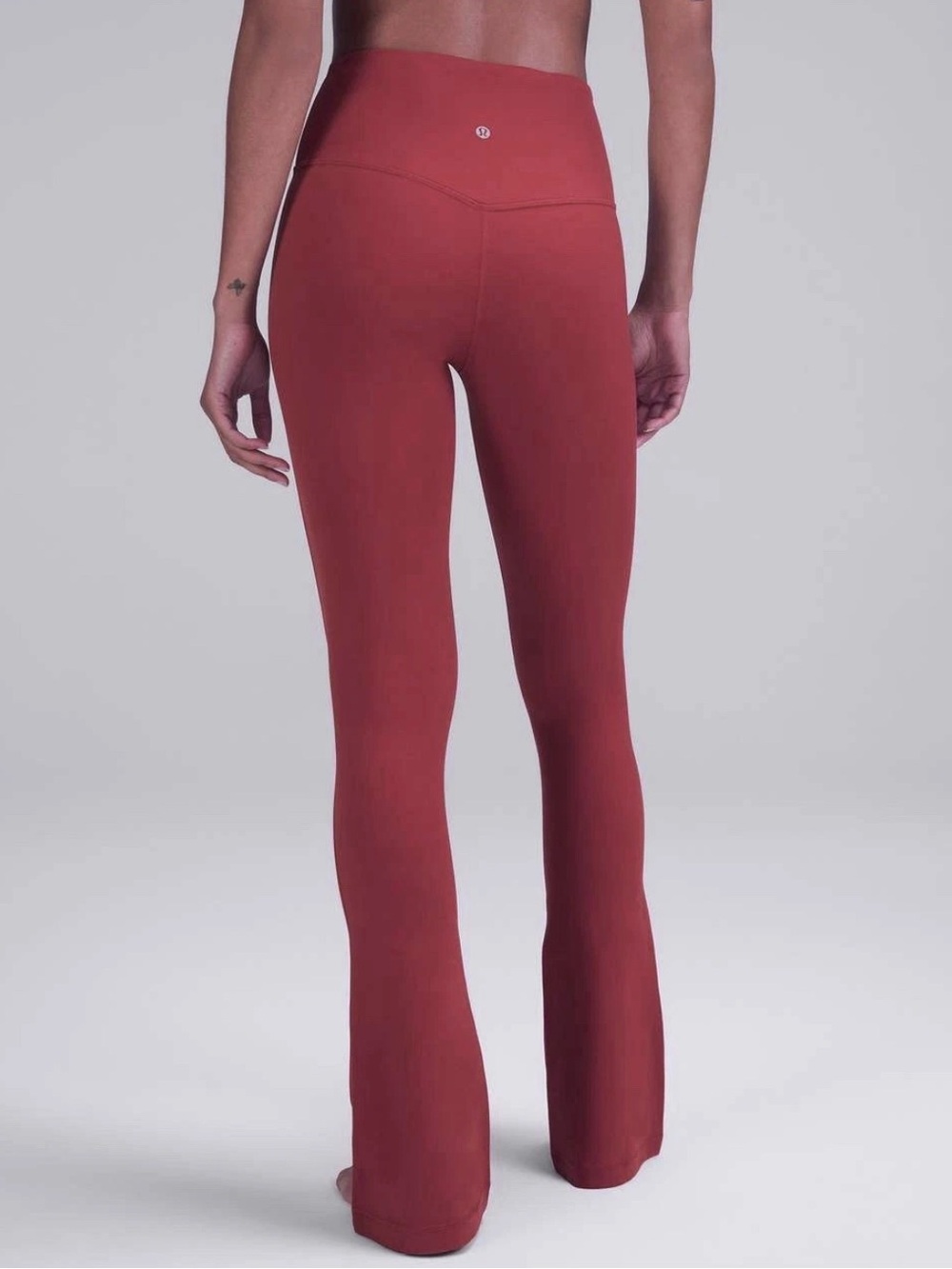 Lululemon Align High-Rise Mini Flare Pant Legging 8 Cinnabar / Burnt Russet Yoga